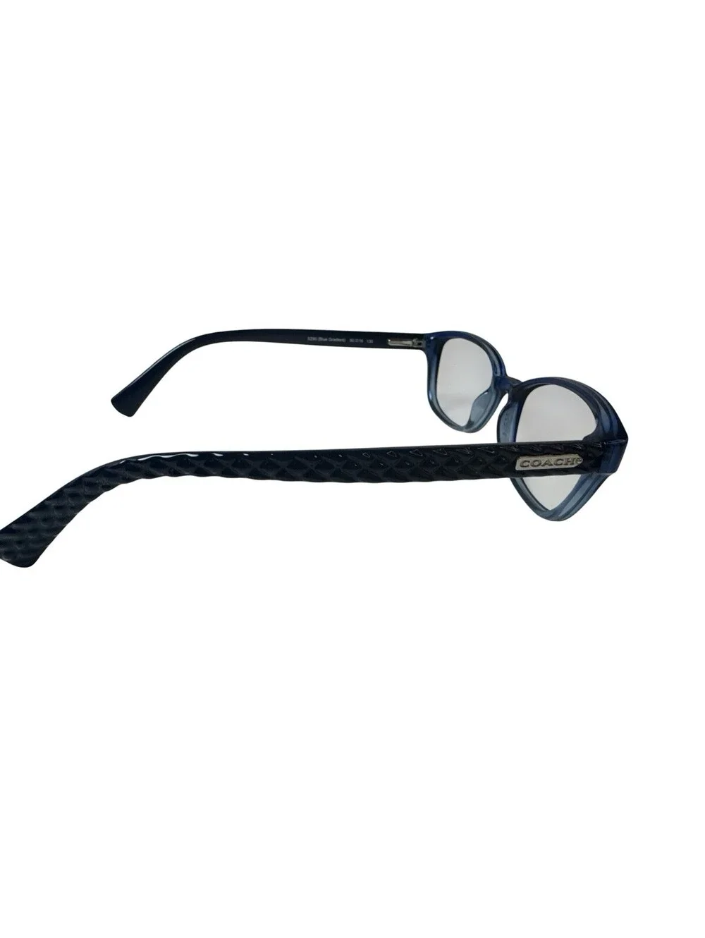 Coach Eyeglasses, Frames Only, HC 6067 5290, 50-16-135, Plastic, Blue Gradient
